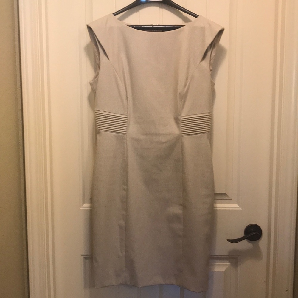Antonio Melani size 10 cream dress